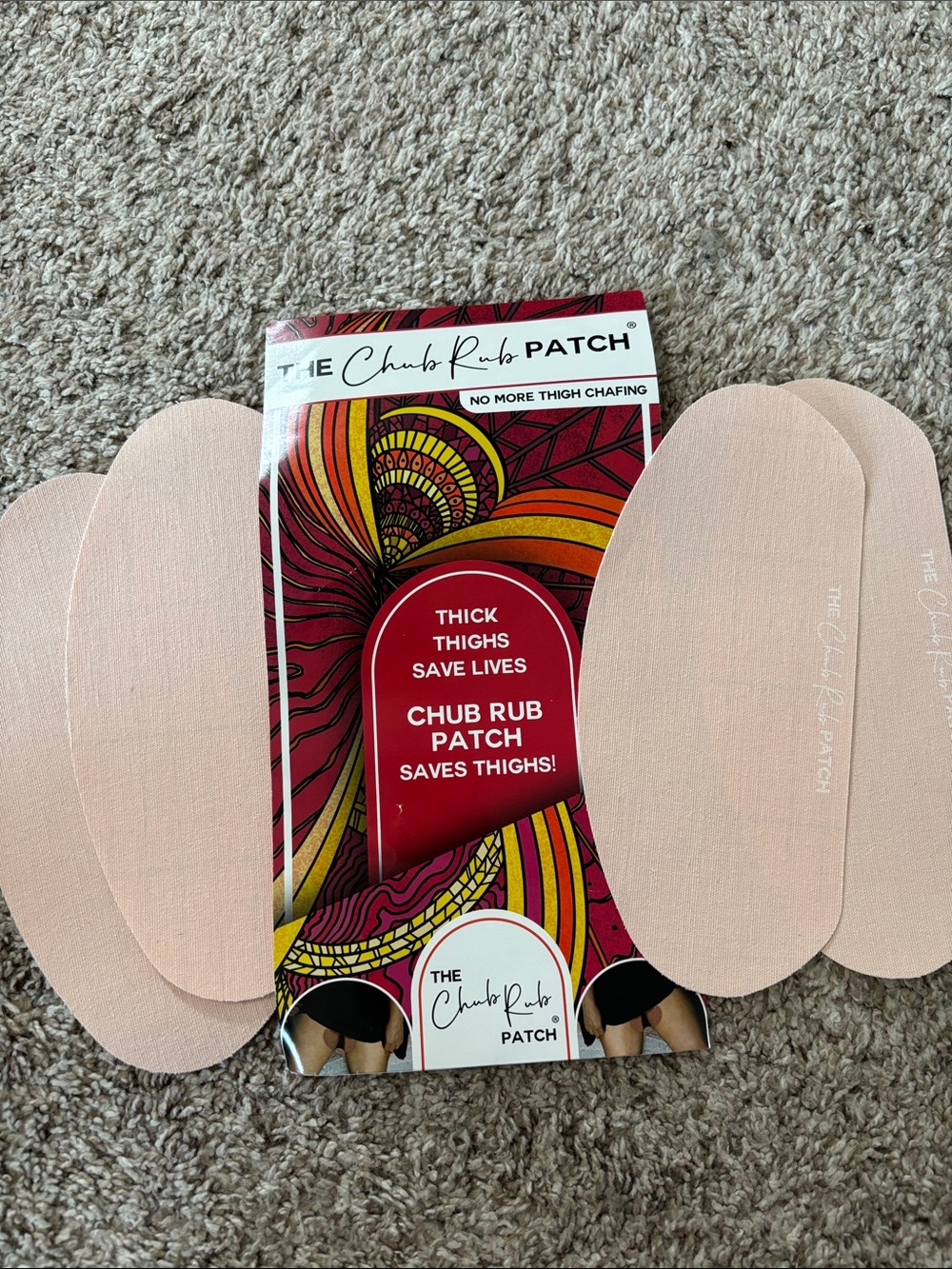 Chub rub patch